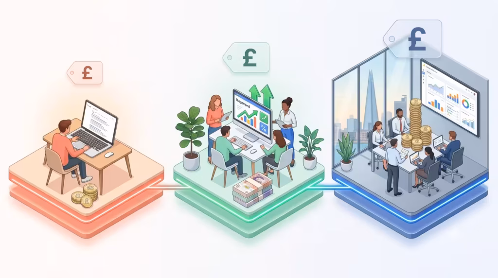 SEO pricing London
