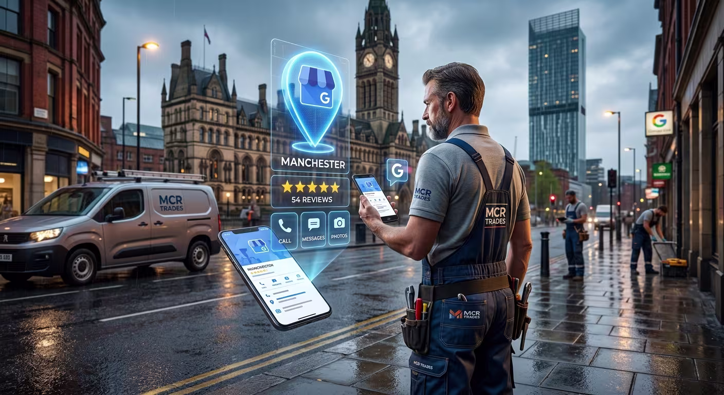 Google Business Profile Optimisation for Tradesmen Manchester