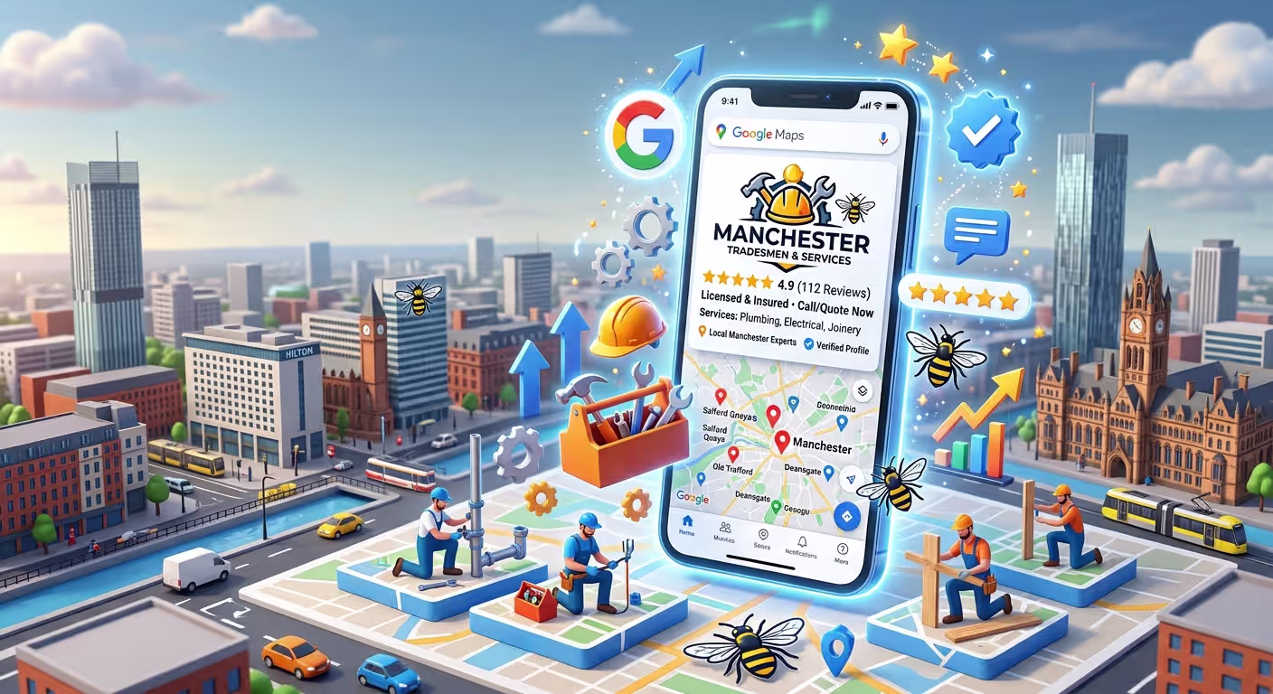 Google Business Profile Optimisation for Tradesmen Manchester