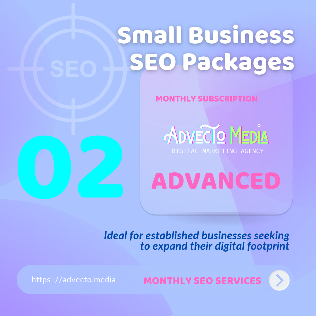 Advanced SEO Plan Monthly Subscription